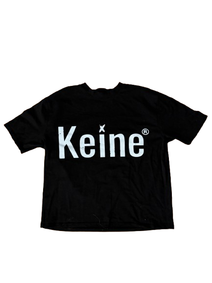 Boxy KEINE Heavy Tee Black